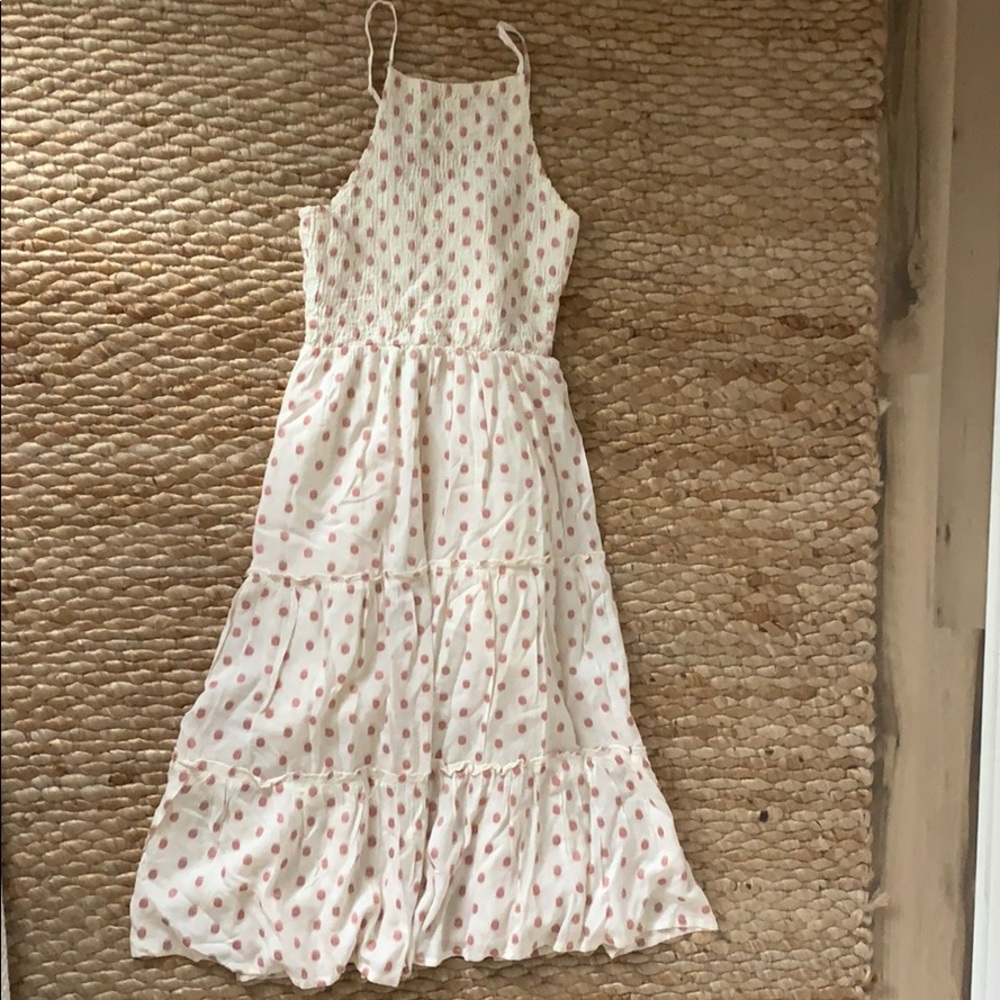 MIDI polka dot dress